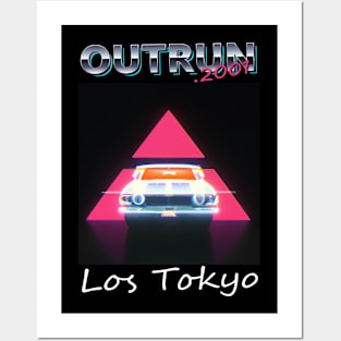 Outrun The Past Posters and Art